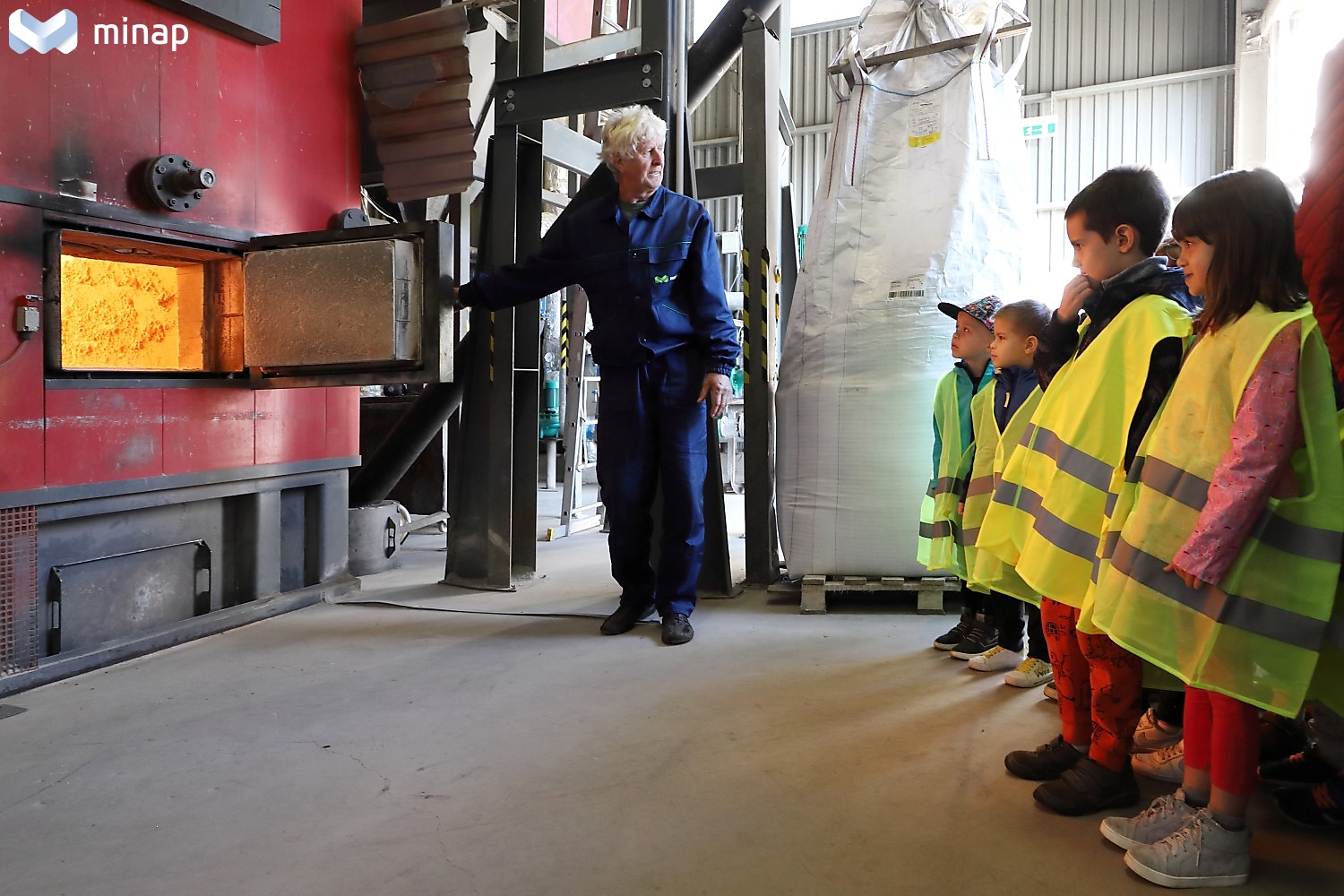 miho bioerőmű óvodások