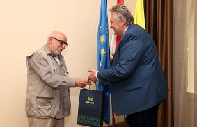 Az ország legidősebb érettségizőjét fogadta Miskolc polgármestere