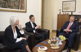 Újra Miskolc polgármesterével egyeztetett a külgazdasági és külügyminiszter