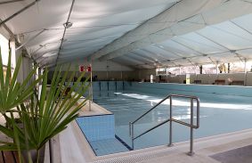 Karbantartási munkák a Selyemréti Strandfürdőben