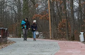 Újabb térköves sétánnyal gazdagodott az állatkert