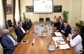 Aschaffenburgi delegáció ismerkedik Miskolccal