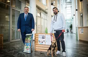 REMÉNYT ADUNK! – GAZDÁTLAN ÁLLATOKNAK INDULT GYŰJTÉS A VÁROSHÁZÁN