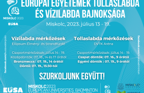 Július 14-én rajtol az Európai Egyetemek Bajnoksága