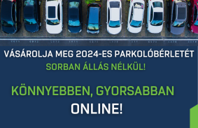 Zajlik a jövő évi parkolóbérletek árusítása, és már online is megváltható
