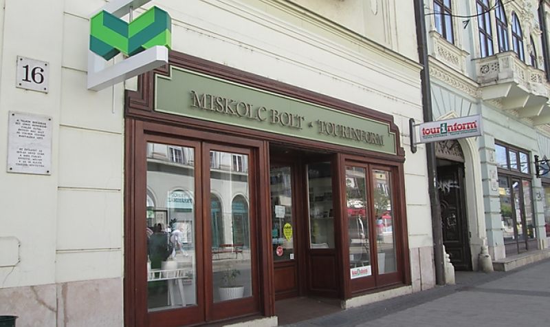 Zárva tart Miskolc Tourinform irodája