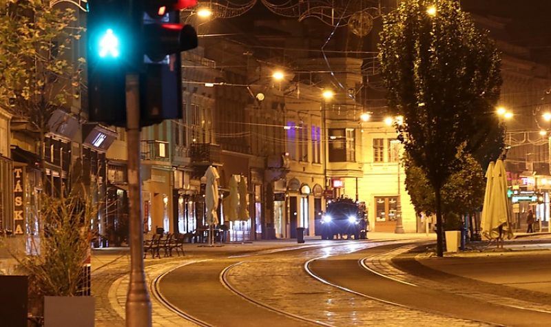 Miskolcon is életbe lépett a kijárási tilalom