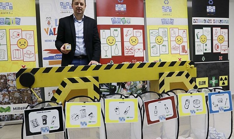 MireHu: Sikeresen zárult az iskolai szelektív gyűjtőedény akció