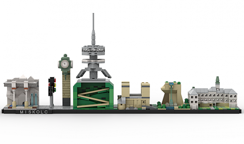 Hivatalos LEGO szett készülhet Miskolcról