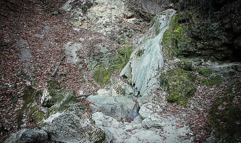 Ha befagy a Hámori-tó, nem „eshet” a lillafüredi vízesés
