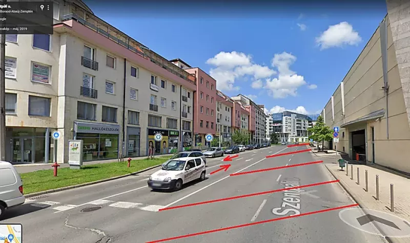 Forgalomkorlátozás a Szentpáli utcán 