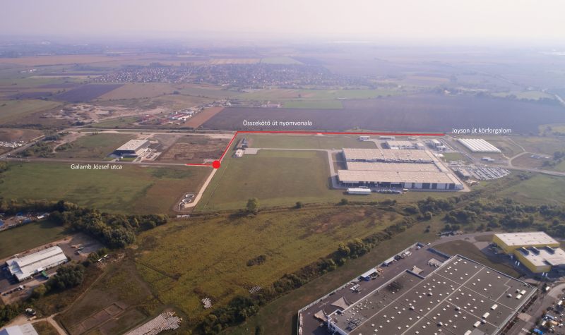 ÖSSZEKÖTŐ ÚT ÉPÜL A MISKOLC DÉLI TECHNOLÓGIAI PARKBAN A JOBB KÖZLEKEDÉS ÉRDEKÉBEN