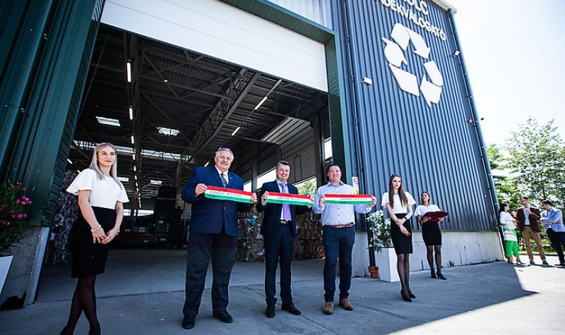 ZÖLDÜLŐ MISKOLC - ÚJ HULLADÉKVÁLOGATÓ ÜZEM KEZDI MEG MŰKÖDÉSÉT